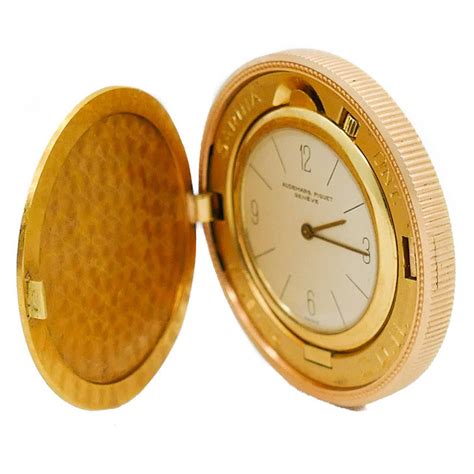 audemars piguet pocket watch set in a 20 coin